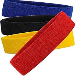 r lon R-LON Workout Headband for Women & Men - Moisture Wicking & Non-Slip Exercise Hairband or Sports Sweatband -Ideal for All Sports Like Tennis, TT, Badminton, Running and Yoga (4 PC) a23-picture-19