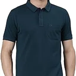 classic polo Men's Casual Solid Half Sleeve T-Shirt-picture-33