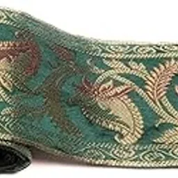 Paisely Brocade Ethnic Work Laces and Borders Material for Dresses, Sarees, Lehenga, Suits, Blouses, Dupatta, chunri and Crafts-picture-26