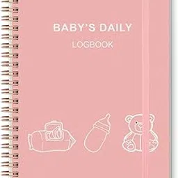 Baby's Daily Log Book - A5 Baby Care planner for Newborns, Schedule for Tracking Newborn's Daily Routine, 152 Easy to Fill Pages Track and Monitor Nursing, Sleep, Feeding, Diapers, Pumping - Pink-image-32