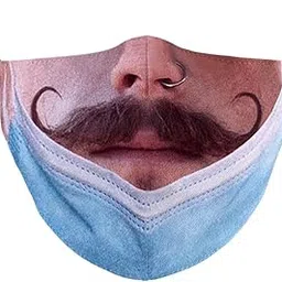 Prank Face Mask Reusable Adjustable Prank Bandanas Fashion Scarf for Adult F|Clothing Shoes & Accessories | Other Clothing Shoes & Accessories| Other Clothing Shoes & Accessories|1 Piece-image-43
