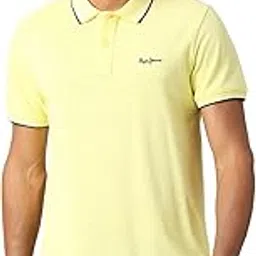 pepe jeans Men's Cotton Solid Regular Fit T-Shirt-picture-24