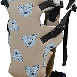 My Giraffe - Skippy - 4 in 1 Baby Carrier with Extra Head Support & Waistband - 3.5 kgs to 20 kgs - 4 Carry postions. (Tiger Print) image 1