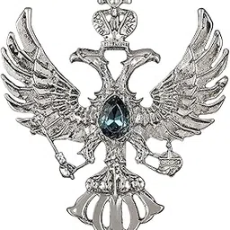 mahi Dual Head Eagle-Shaped Lapel Pin Shirt Brooch for Men (PABP1101061PR)-picture-20