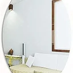 2 N FASHION Flexible Mirror Sheets Self-Adhesive Plastic Mirror Tiles Non-Glass Mirror Stickers for Home Decoration-20 * 30 1.5 MM-picture-12