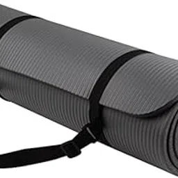 Raxon Innovation Yoga Mat for Gym Workout and Yoga Exercise with 4mm Thickness, Anti-Slip Yoga Mat for Men & Women Fitness (Size: 183Cm* 61Cm* 0.4Cm) (Pack Of 1) (Grey)-picture-23