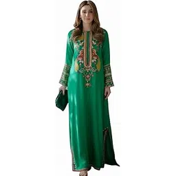 d.a.kurtis. Women Emerald Green Ethnic Floral Printed Poly Reyon Cotton Straight Kurti-picture-38