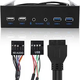 Audio Extension USB2.0 Front Panel, USB3.0 Front Panel, USB 3.0+USB 2.0 for Winxp Computer Desktop PC 4.8Gbps Superspeed ||-picture-24