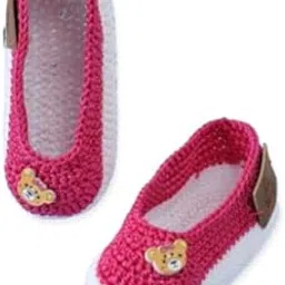 Handmade Crochet Baby Infant Girl Booties for 6-12 Months – Multicolor | Booties for Girls | Baby Booties-image-40