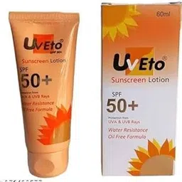 Uveto SPF 50+ Sunscreen Lotion for All Skin Types 60ml-picture-43