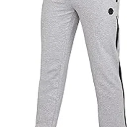 Men's Athletic Jogger Sweatpants | Side Stripe | Grey | Drawstring Waist | Casual & Sportswear-picture-17