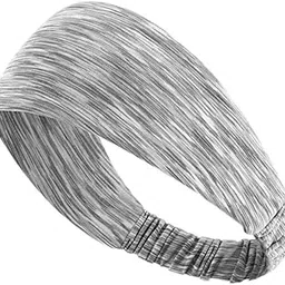 Fashion My day Stretch Fitness Headband Home Gym Portable Sports Football Yoga Hair Band Grey-image-59