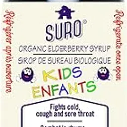 Organic Elderberry Syrup for kids (236ml) Brand: Suro by Suro-image-7