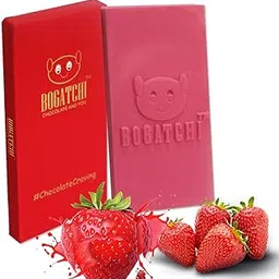 BOGATCHI STRAWBERRY BAR, STRAWBERRY FLAVORED CHOCOLATES, 1 PIECE, CHOCOLATE BAR, 80g-picture-26