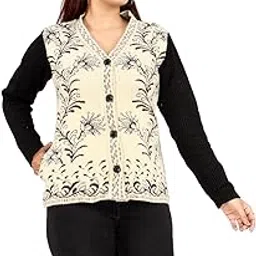 pipasa WOMEN FULLJHADI DESIGNER WOOLEN SWEATER CARDIGAN-picture-17