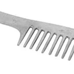 JAZZY PEARLS® 6xStainless Steel Polished Pony Grooming Comb Tool Currycomb Rustless-Sporting Goods-Outdoor Sports-Equestrian-Horse Care & Grooming-Other Horse Care & Grooming-picture-16