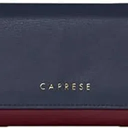 caprese Annie Wallet Medium Plum & Navy image 1