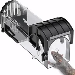 Varince Enterprise Humane Rat & Mouse Trap Cage | Secure Catch‑and‑Release Design for Indoor & Outdoor Use | Non‑Toxic, Easy‑to‑Use Rodent Control (Medium/Small Rodents)-picture-66