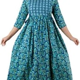 TADA Women's Maternity Dress, Side Zipper Dress for Pregnant Ladies, Women Breast Feeding Dress for Nursing Pre and Post Pregnancy (Blue-Green)-picture-41