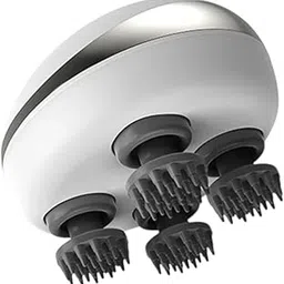 Electric Scalp Massager – Rechargeable Head Massager with 4 Rotating Nodes, 96 Silicone Kneading Points for Relaxation, Stress Relief & Full Body Comfort-picture-10