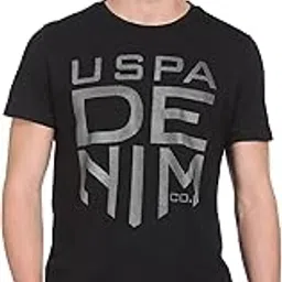 u.s. polo assn. Men's Cotton Regular Fit T-Shirt image 1