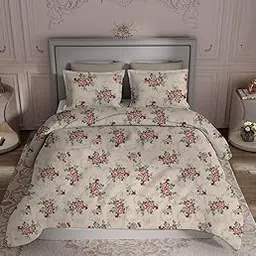 Shri Anand Creations Zip Closer Duvet Cover for Single and Double Bed Premium Cotton -Quilt/Comforter Cover. (Design-08, Single Bed)-picture-28