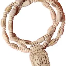 SATVIK Tulsi Japa Mala with Radha Krishna Locket – ISKCON Kanthi Mala for Men and Women | Vrindavan Spiritual Jaap Mala for Chanting & Devotion-picture-11