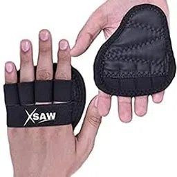 XSAW Weightlifting Gym Grips Pads Hand Training Bar Straps Wrap Gloves-picture-17