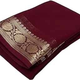 ayyappasilk Women's Mysore Silk Saree Handwoven, Lightweight, Elegant And Traditional Design Perfect for Weddings & Festivals With Matching Blouse Piece-picture-43