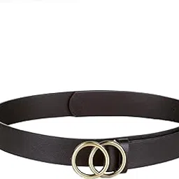 Women Vegan leather Belt |Women Dress Belt| Women Jeans Belt| Stylish Belt for Ladies/Girls/Women|Black Color Belt|28-34 Inch Waist Size|CI4034-image-19