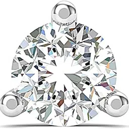 divine solitaires 18kt Gold 0.19 Carats E-SI1 Single Solitiare Earring For Men EM3003-picture-10