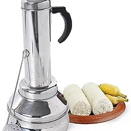 The Indus Valley Stainless Steel Puttu Maker with Bakelite Handle |34cm, 0.46kg Gas & Induction Friendly |100% Toxin-Free, Naturally Non-Stick, Long Lasting-picture-10