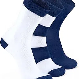 sockscarving feel the comfort Sockscarving Bamboo Crew Length Socks, Pack of 3-Pairs, Ultra-Soft Bamboo Yarn with Spandex, Breathable, No-Slip Elastic-picture-57