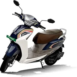 Ampere Magnus Grand Electric Scooter | 80-95 km Range | Safest LFP Battery with 5-Year Warranty | Strong Dual-Frame Chassis | 165mm Ground Clearance | 15 Paise/km| Advanced 3.5 Digital Cluster (Blue)-image-16