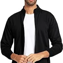 shaun Men's Fleece Hooded Neck, Zipper and Round Neck Sweatshirt-picture-13