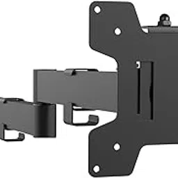 WALI Single Monitor Arm, Universal 3 Tier Arm Fully Adjustable Pole Mount Bracket for WALI Monitor Mounting System (001ARMXL), Black-picture-31