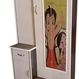 JPAM INTERIORS -White Dressing Table with Mirror for Bedroom-image-7