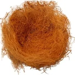 Natural Coconut Coir Fibre Bird Nesting Material, Brown 250gm.sufficent for 8 nest.-picture-31