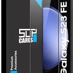 SupCares Military-Grade Gorilla Tempered Glass Screen Protector for Samsung Galaxy S23 FE (6.4 Inch) With Installation Kit | Edge to Edge Coverage | Black-picture-19