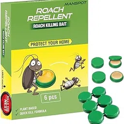 MANSPOT cockroach killer bait for home strong | cockroach killer gel for Kitchens Bathrooms Cabinets | Roach Repellent for Cockroaches for Indoor or outdoor | cockroach repellent (PACK OF 6)-image-85