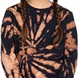 Stories.Label Tie Dye Girl Cotton Printed Sweatshirts, Fashion Sweater Tops for Kids Girl (Age 7-16 Years)-picture-13
