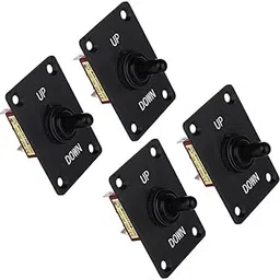JAZZY PEARLS 4pcs Marine Boat Toggle Switch Momentary On/Off Up/Down Trim Tab Panel Breaker-picture-54