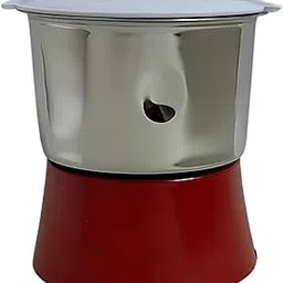 HL 7705/7710 / 7715/7720 compatible Chutney Jar - Stainless Steel - 330 ML (Red Socket Base)-picture-10