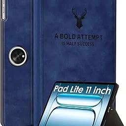 Robustrion Cover for OnePlus Pad Lite 11 inch Cover Case, Deer Flip Cover Case for OnePlus Pad Lite Tablet Cover 11" - Blue-picture-19