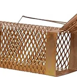 Rat Trap Cage Iron Mesh Design (26 X 11X 10 cm) Pinjra Chuhedaan (Big)-picture-28