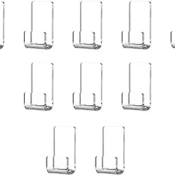 10 Pieces Vinyl Album Shelves Clear for Music LP Album Album Covers Display | Storage & Media Accessories | Music-picture-20