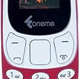 Foneme Mini10 Finger Size Dual Sim |Keypad Mobile| with 0.66" Display| BT Dialer | Finger Phone| Voice Changer | Auto Call Recording |Long Lasting Battery |FM | Feature Phone | Red-picture-11
