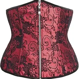 fulaida Women’s Lace Body Shaper Corset | Tummy-Tightening Summer | Short Boned Slimming Waist-picture-45
