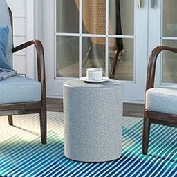 SERENO Shower Easy Bathroom Stool I Multipurpose Stool UV Stabilized Polymer -Height 40 cm, Color - Milano Grey Stone Finish-picture-17