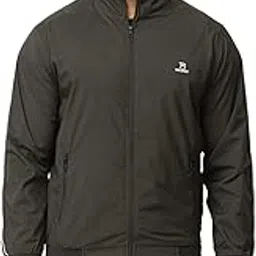 tweunboy Casual Winter Wear Jackets For Men || Men's Solid Wind Cheater Jacket With Zipper || Ribbed Waist And Ribbed Wrist Cuffs For Perfect Fit || Casual And Sports Jacket (WC601)-picture-25